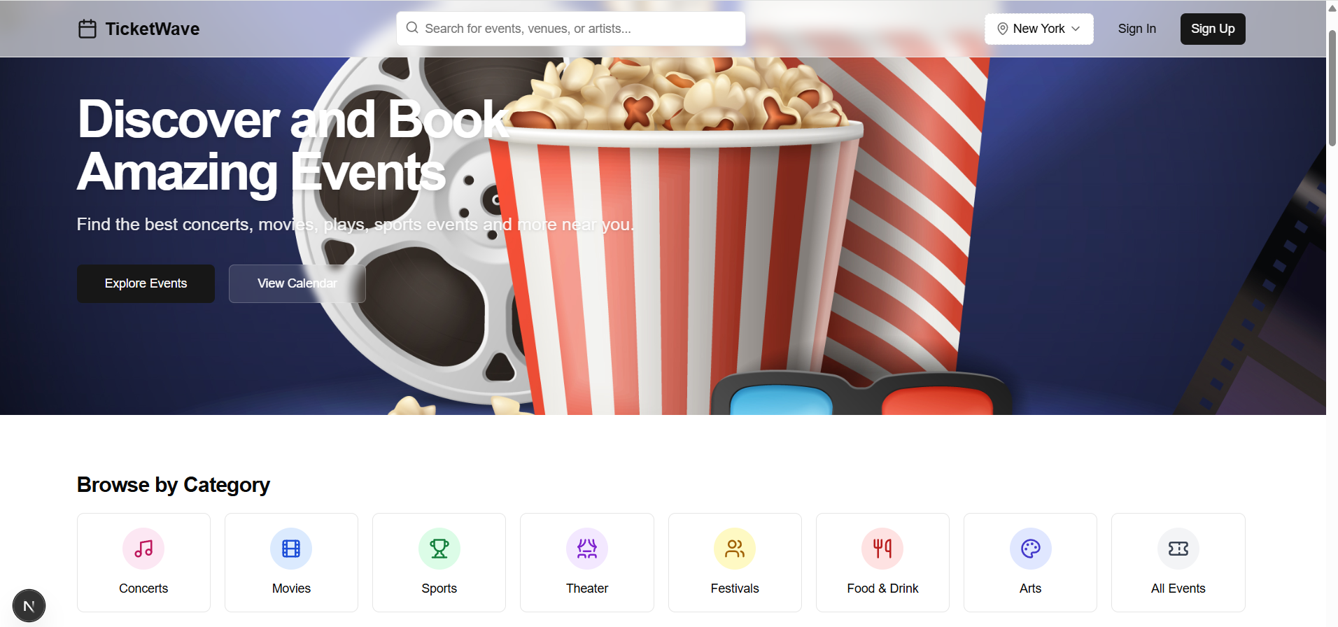 Ticket Booking Platform